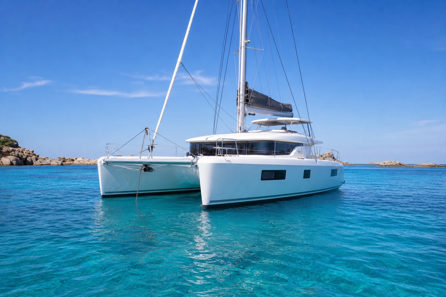 Sunrise Catamaran — Twin Star (Lagoon 380)